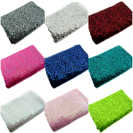 Sequin Dancewear Stretch Fabric Polyester/Spandex  58 Inch Wide  310 GSM - ThreadandTrimmings