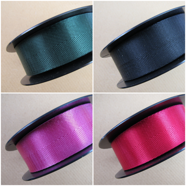 Webbing Shiny Seatbelt Herringbone Webbing for Bag Making - 40mm Wide