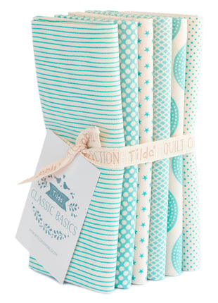 Tilda Classic Basics 6 x Fat Quarters 50cm x 55cm 100% Premium Quality - ThreadandTrimmings