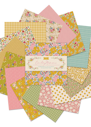Tilda Creating Memories Charm Pack 32Pcs 12.5x12.5cm Spring Summer Autumn Winter - ThreadandTrimmings