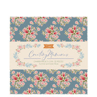 Tilda Creating Memories Charm Pack 32Pcs 12.5x12.5cm Spring Summer Autumn Winter