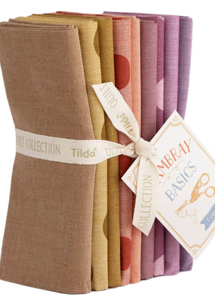 Tilda Chambray Spring Summer Autumn Winter 9 x Fat Quarter Bundle 50cm x 55cm - ThreadandTrimmings