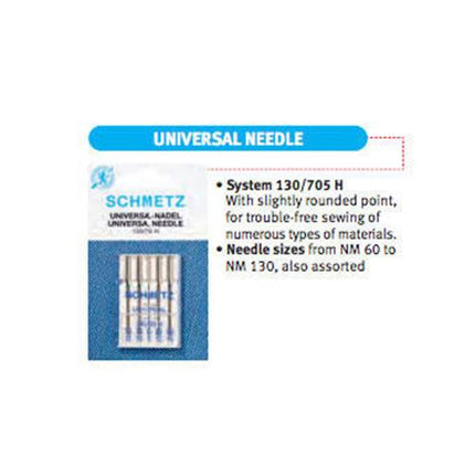 Universal Sewing Machine Needles By Schmetz Assorted, Twin & Extra Wide Twin - ThreadandTrimmings