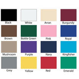 Colour gride with colour names available