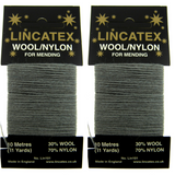 Mending Darning Repair Wool & Yarn by Lincatex - Price is for 2 x 10 Meter Cards