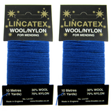 Mending Darning Repair Wool & Yarn by Lincatex - Price is for 2 x 10 Meter Cards