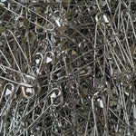 BEST Nickel Plated Safety Pins - Will Not Rust - Five Sizes - Small to Large