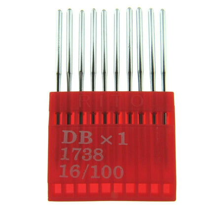 Flatbed Industrial Fit Sewing Machine Needles - Sizes 9/10/11/14/16/18 - ThreadandTrimmings
