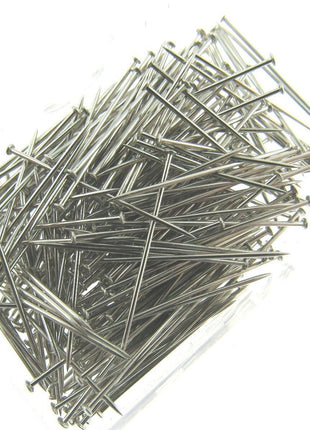 Mild Steel Sewing Dressmaker Pins 26mm Nickel Plated Straight Pins 2 x Box 5000