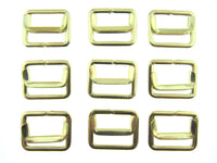 GOLD or SILVER 19mm WAISTCOAT BUCKLE with ADJUSTING BAR - ThreadandTrimmings