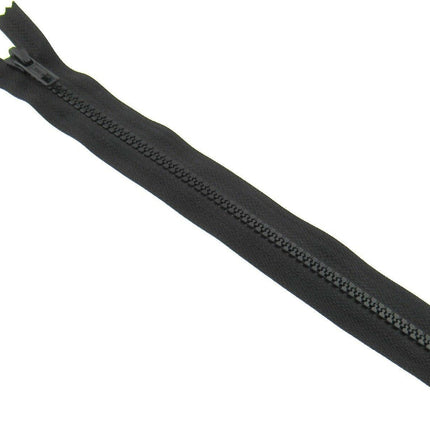 Closed End Chunky Plastic Zips with 5mm Zip Chain Good for Bag Making 8" - 12" - ThreadandTrimmings