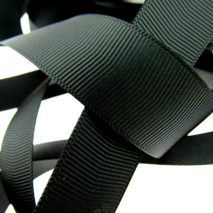 Grosgrain Ribbon 20m Whole Rolls / Choice of 22 Colours & 5 Sizes - ThreadandTrimmings