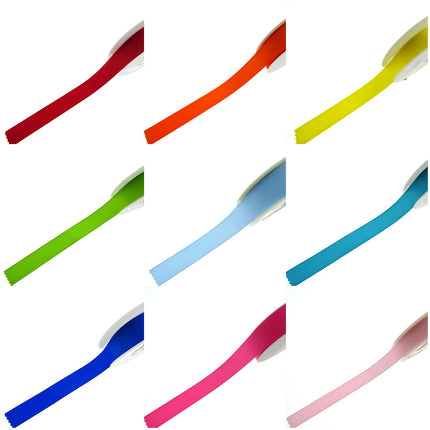 Grosgrain Ribbon 20m Whole Rolls / Choice of 22 Colours & 5 Sizes - ThreadandTrimmings