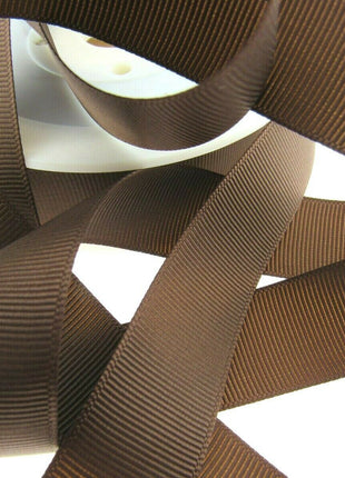 Grosgrain Ribbon 20m Whole Rolls / Choice of 22 Colours & 5 Sizes - ThreadandTrimmings