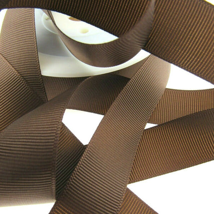 Grosgrain Ribbon 20m Whole Rolls / Choice of 22 Colours & 5 Sizes - ThreadandTrimmings