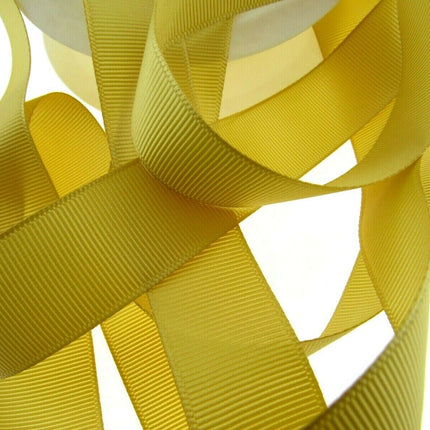 Grosgrain Ribbon 20m Whole Rolls / Choice of 22 Colours & 5 Sizes - ThreadandTrimmings