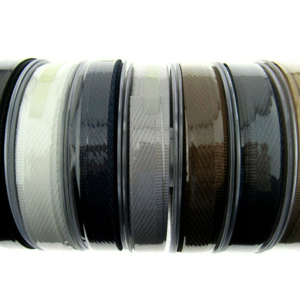Trouser Kick Tape - 13mm Wide - To Reinforce Trouser Hems - 7 Colours Berisfords - ThreadandTrimmings