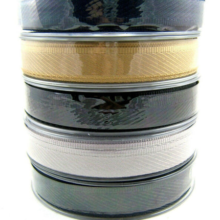 Trouser Kick Tape - 13mm Wide - To Reinforce Trouser Hems - 7 Colours Berisfords - ThreadandTrimmings