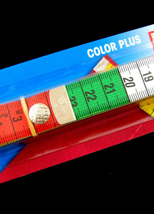 60" PRYM PRESS STUD TAILORING TAPE MEASURE with DECI-METRIC ZONES PRESS FASTENER - ThreadandTrimmings