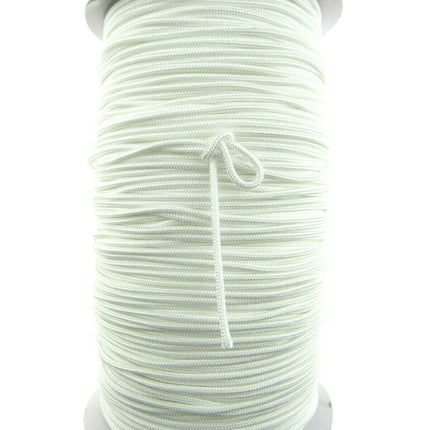 Blind Lift Cord 2mm Polyester Non Stretch Curtain Cord Black White Cream - ThreadandTrimmings