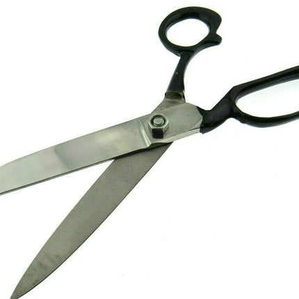 8" LEFT HANDED METAL SHEARS / SCISSORS - ThreadandTrimmings