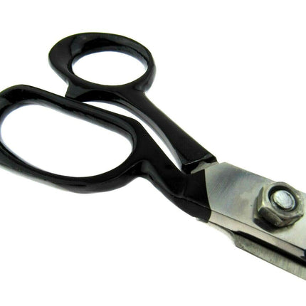 8" LEFT HANDED METAL SHEARS / SCISSORS - ThreadandTrimmings