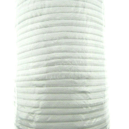 Smooth White Cotton Piping Cord BY THE ROLL 4mm 5mm 6mm 8mm - ThreadandTrimmings