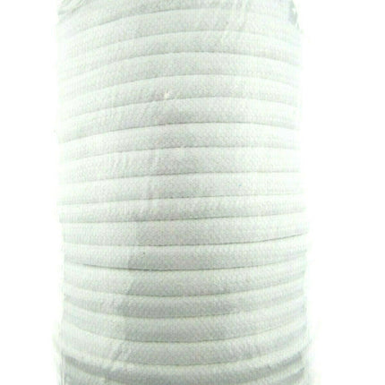 Smooth White Cotton Piping Cord BY THE ROLL 4mm 5mm 6mm 8mm - ThreadandTrimmings