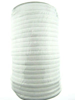 Smooth White Cotton Piping Cord - BY THE ROLL - 4mm / 5mm / 6mm / 8mm