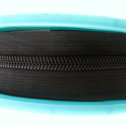 Continuous Nylon Zip Chain - 10m x 9mm - 4 Double & 4 Long Pull Non Lock Sliders - ThreadandTrimmings