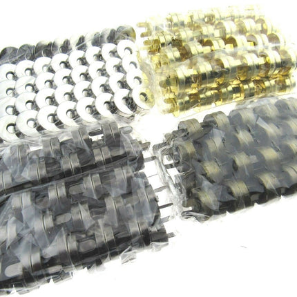 Round Magnetic Fasteners For Bag & Leatherwork Projects 100 x18mm Fastener Sets - ThreadandTrimmings