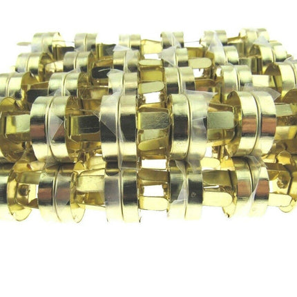 Round Magnetic Fasteners For Bag & Leatherwork Projects 100 x18mm Fastener Sets - ThreadandTrimmings