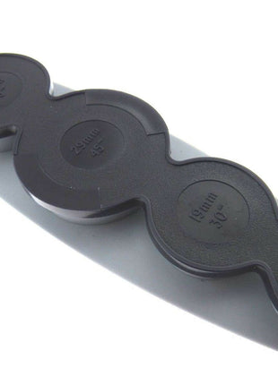 ESSENTIALS COVER BUTTON TOOL (MAKES 11mm, 15mm, 19mm, 22mm & 29mm BUTTONS) - ThreadandTrimmings