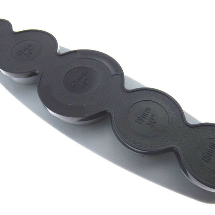 ESSENTIALS COVER BUTTON TOOL (MAKES 11mm, 15mm, 19mm, 22mm & 29mm BUTTONS) - ThreadandTrimmings