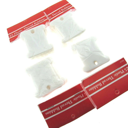 Plastic Floss Cards For Embroidery Thread - 38mm - 100 pcs - 4 x 25 packs