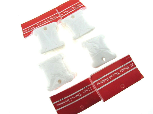Plastic Floss Cards For Embroidery Thread - 38mm - 100 pcs - 4 x 25 packs