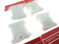 100 Plastic Floss Cards For Embroidery  Thread - 38mm - (4 x 25 packs)