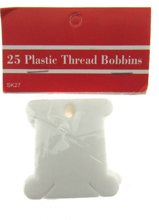 Plastic Floss Cards For Embroidery Thread - 38mm - 100 pcs - 4 x 25 packs