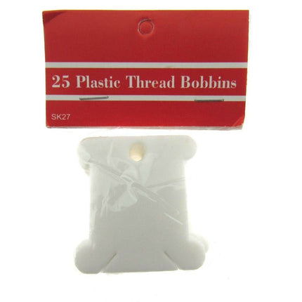 Plastic Floss Cards For Embroidery Thread - 38mm - 100 pcs - 4 x 25 packs