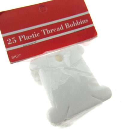 Plastic Floss Cards For Embroidery Thread - 38mm - 100 pcs - 4 x 25 packs