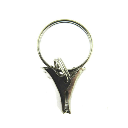 MULTI-PURPOSE METAL CLIP RINGS (RING = 25mm / CLIP= 15mm) - ThreadandTrimmings