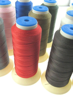 Strong Bonded Nylon Thread Cone 40's Sewing Thread 3000m Spools 15 Colour Choice - ThreadandTrimmings