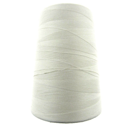 ** 5000 YARD BULK 75's POLYESTER SEWING THREAD - BLACK, CREAM, IVORY, - ThreadandTrimmings
