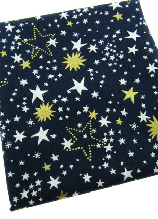 Michael Miller Cotton Fabric Stars Cats Cradle Fat Quarter 100% Cotton - ThreadandTrimmings