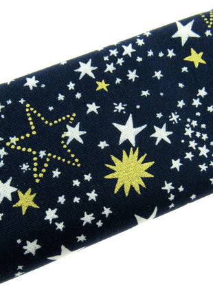 ** MICHAEL MILLER" CATS CRADLE - NITE" - NAVY- FAT QUARTER FABRIC- STARS - ThreadandTrimmings