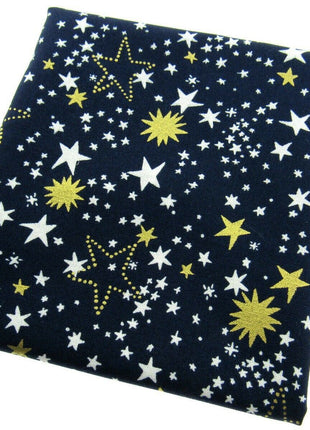 ** MICHAEL MILLER" CATS CRADLE - NITE" - NAVY- FAT QUARTER FABRIC- STARS - ThreadandTrimmings