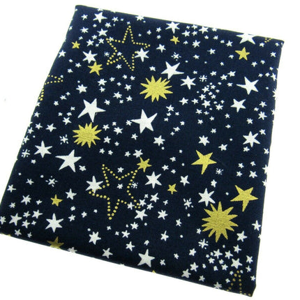 ** MICHAEL MILLER" CATS CRADLE - NITE" - NAVY- FAT QUARTER FABRIC- STARS - ThreadandTrimmings