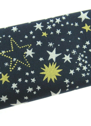 ** MICHAEL MILLER" CATS CRADLE - NITE" - NAVY- FAT QUARTER FABRIC- STARS - ThreadandTrimmings