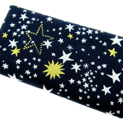 ** MICHAEL MILLER" CATS CRADLE - NITE" - NAVY- FAT QUARTER FABRIC- STARS - ThreadandTrimmings