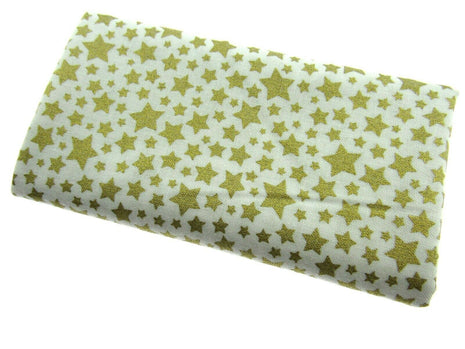 ** MICHAEL MILLER" CATS CRADLE- STARBRITE" - FAT QUARTER FABRIC - WHITE - ThreadandTrimmings